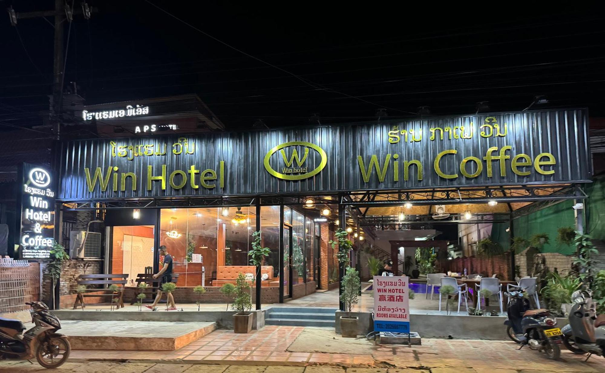 Win Hotel Vang Vieng Exterior foto