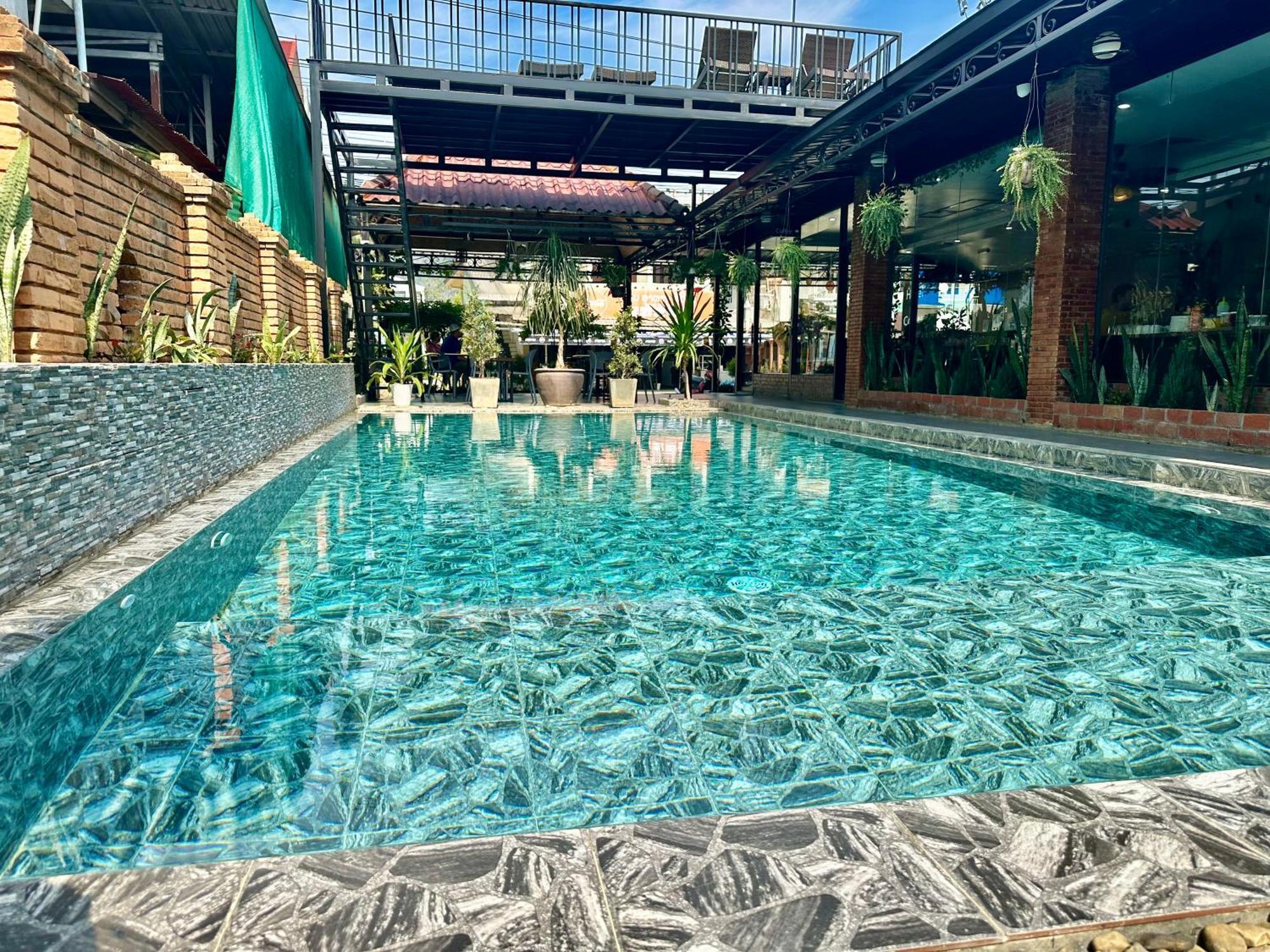 Win Hotel Vang Vieng Exterior foto